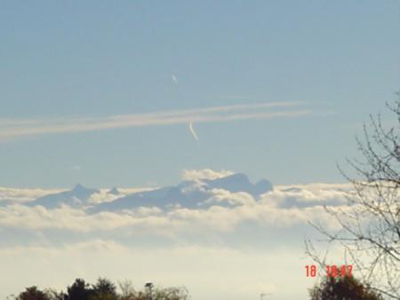 les alpes...